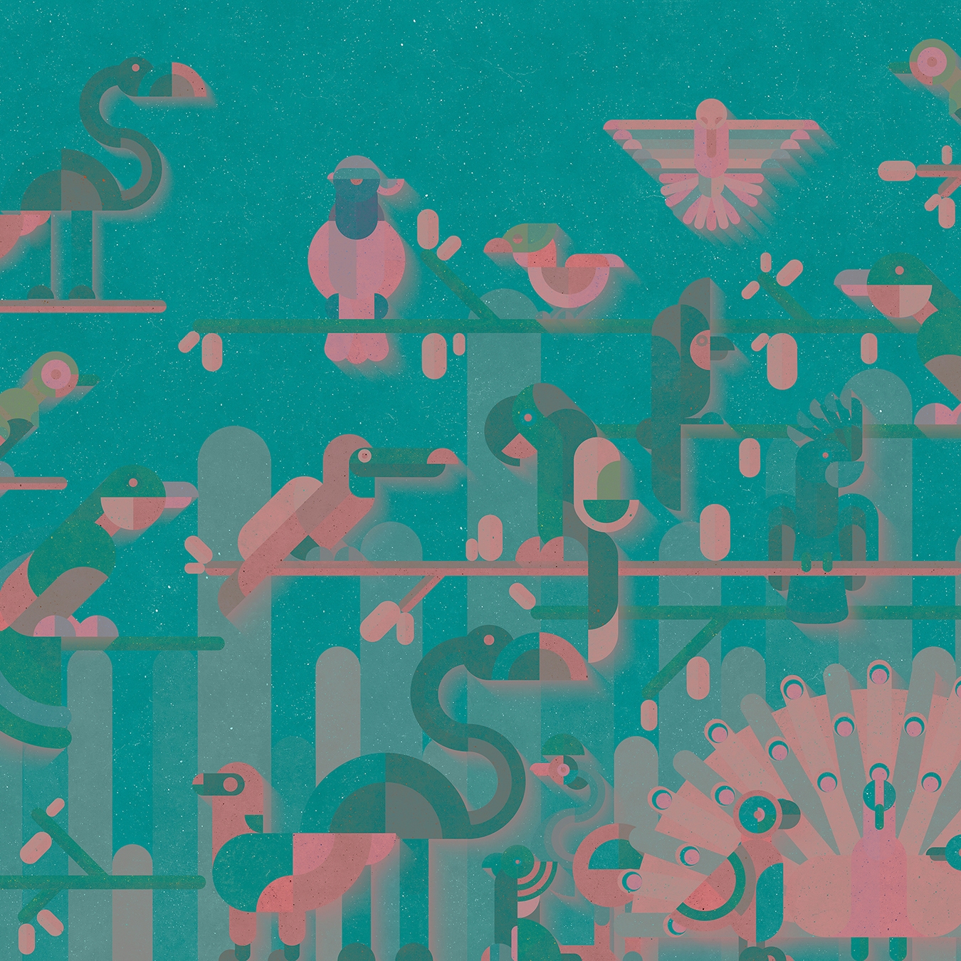 Walls By Patel | Wallpaper Flamingo 2