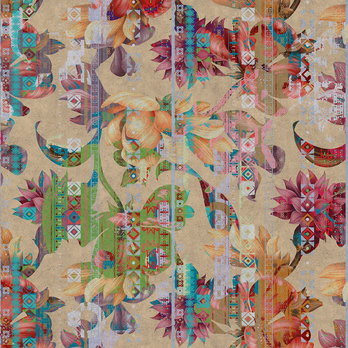 Walls By Patel | Papel Pintado Collage 3