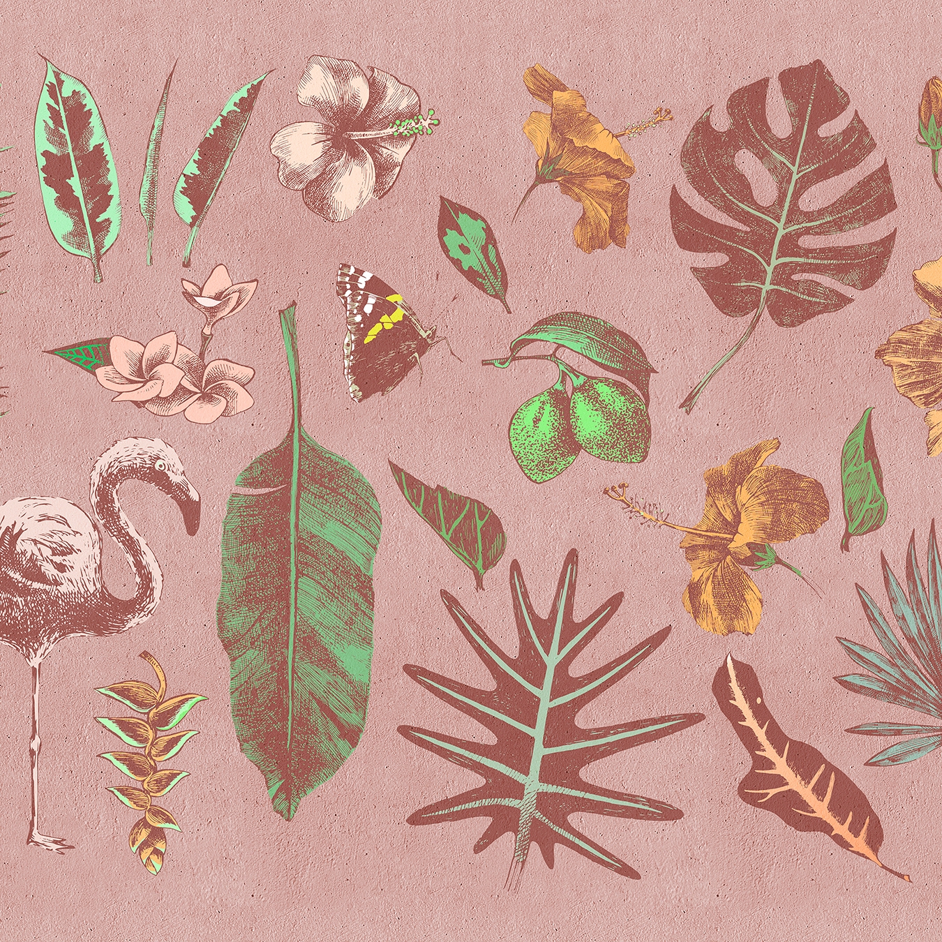 Walls By Patel | Papel Pintado Tropicana 3