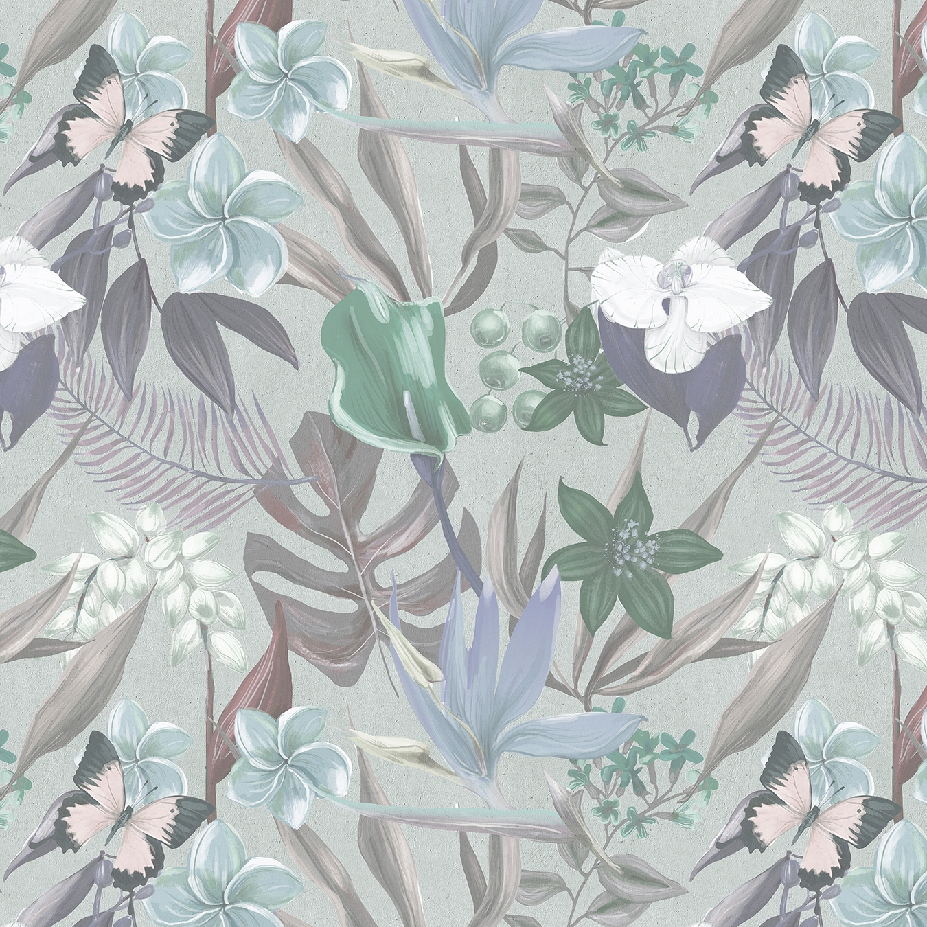 Walls By Patel | Wallpaper Orchid Garden 2