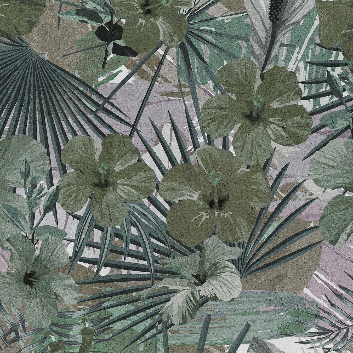 Mostrar el producto Walls By Patel | Papel Pintado Hibiscus 1 del fabricante Architects Paper