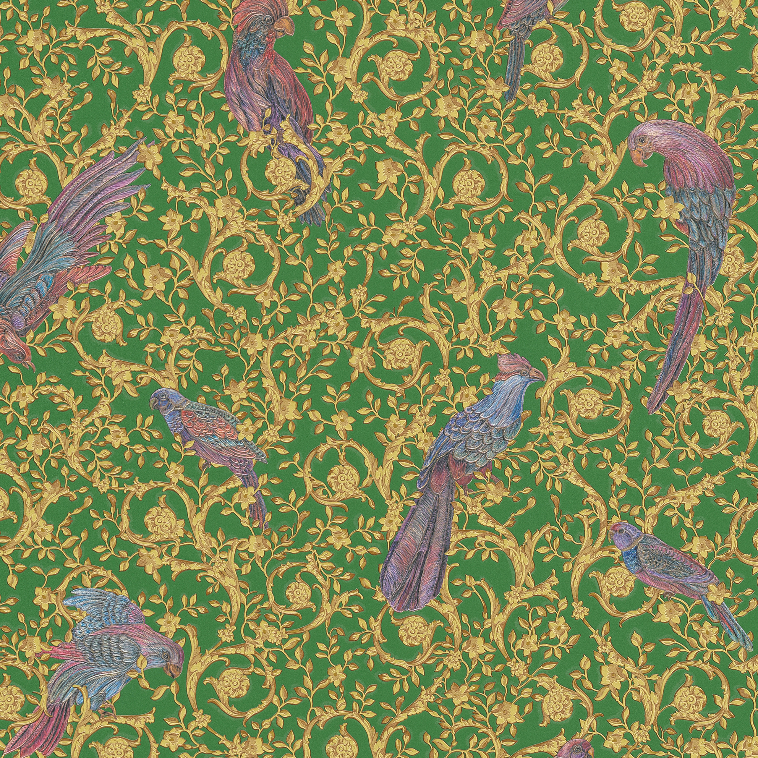 Versace 4 | Wallpaper 370533 Barocco Birds