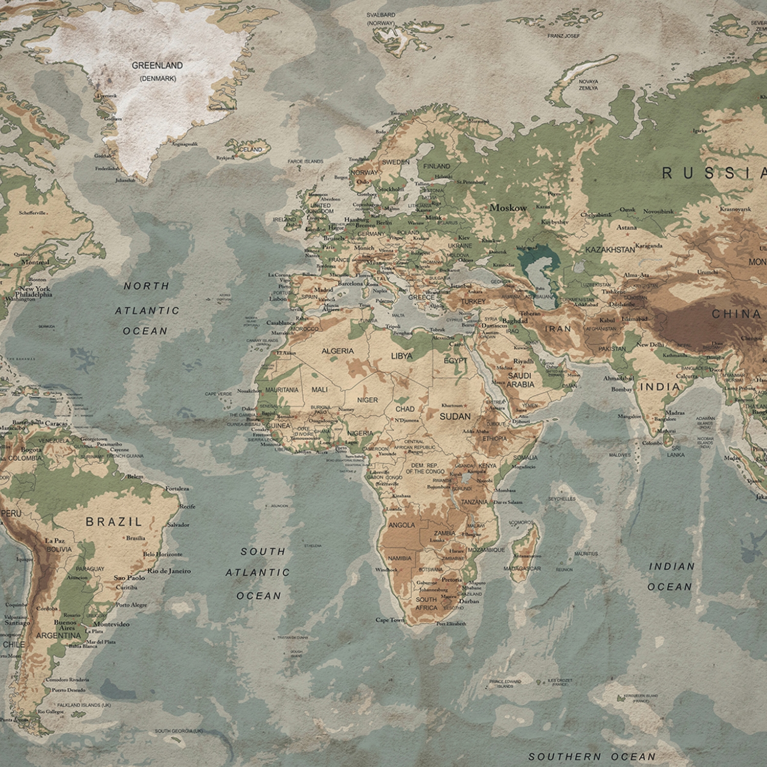 Display product Ap Digital 3 | Wallpaper 471828 Old Map from manufacturer Architects Paper