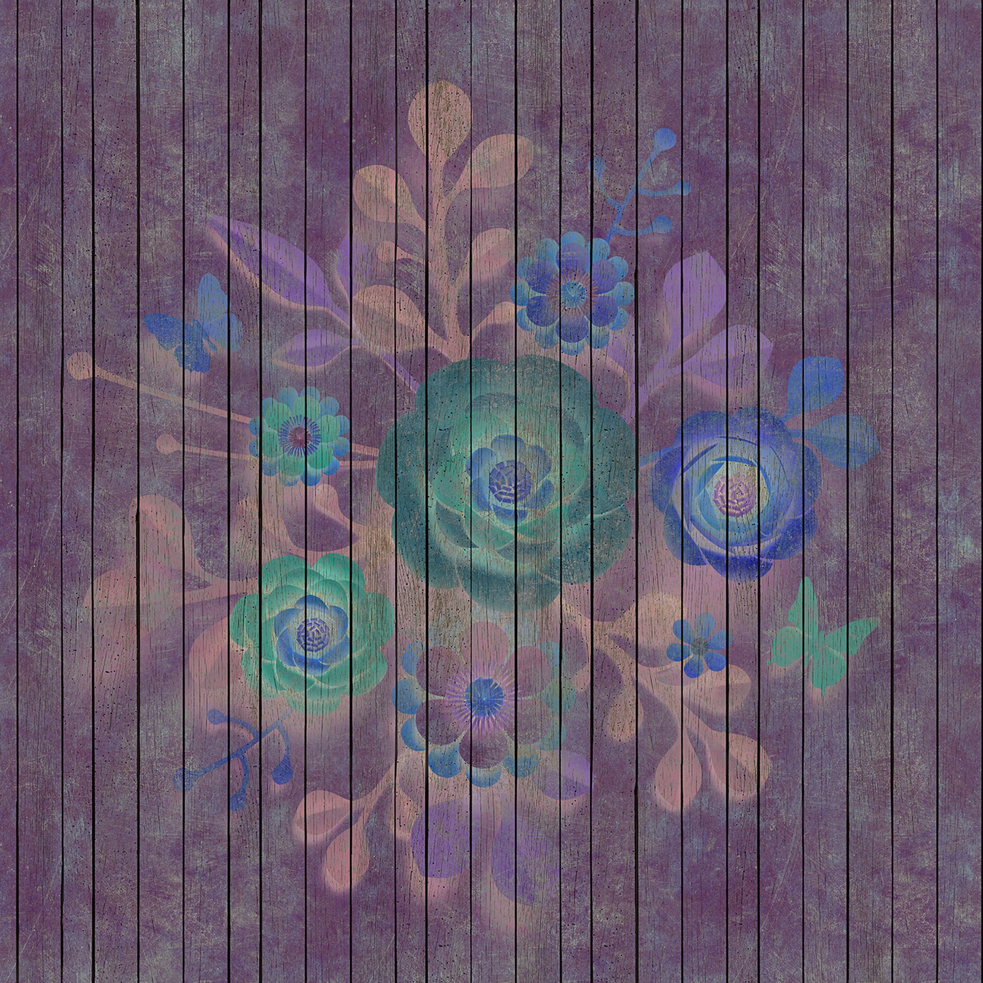Display product Walls By Patel 2 | Wallpaper DD113457 Spray Bouquet1 from manufacturer Architects Paper