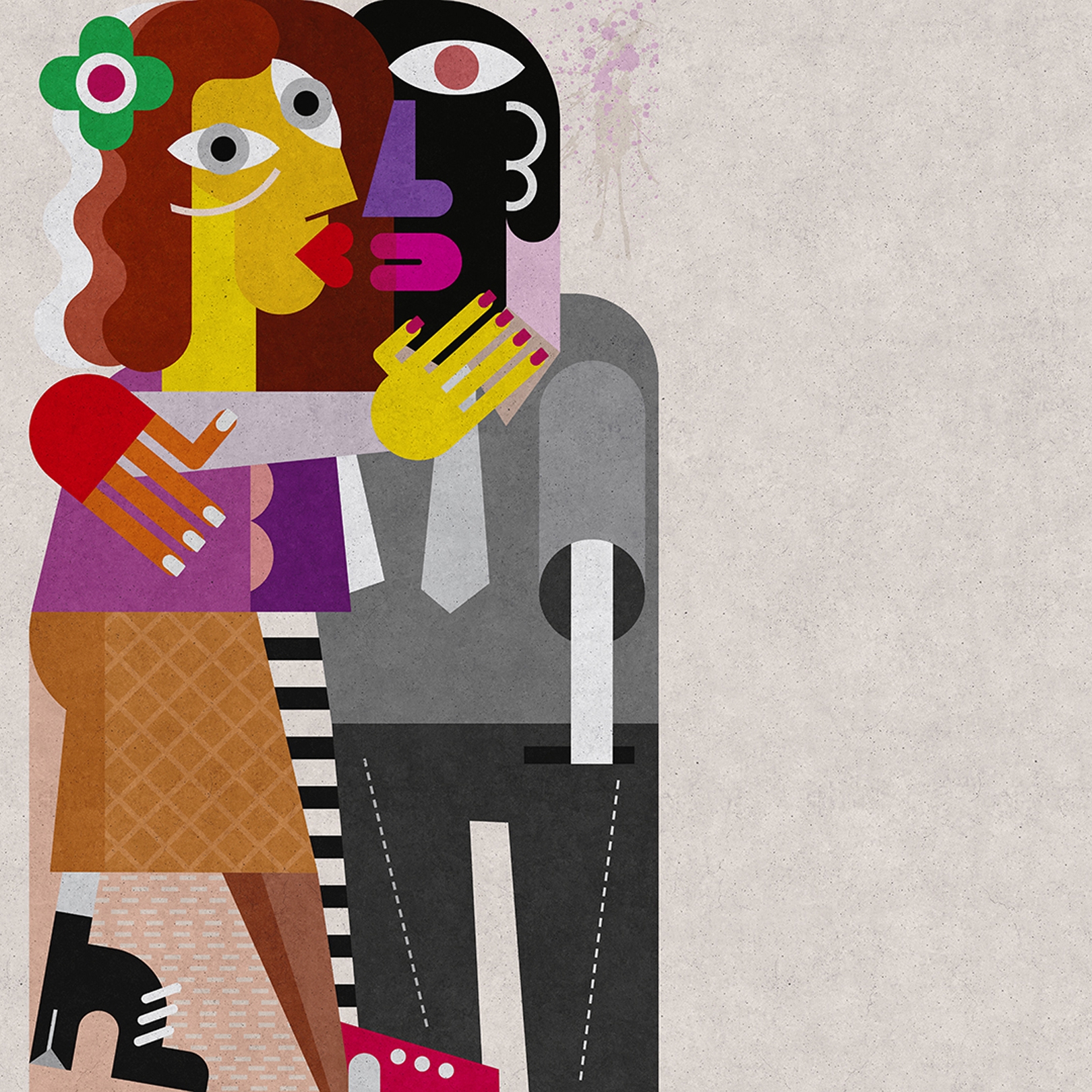 Mostra il prodotto Walls By Patel 2 | Carta da Parati DD113877 Couples 2 del produttore Architects Paper