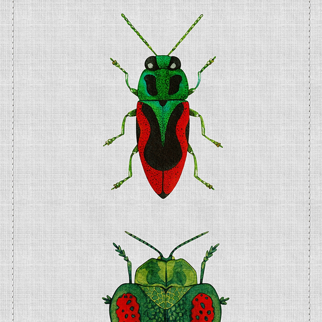 Display product Walls By Patel 2 | Wallpaper DD114047 Buzz Panels 3 from manufacturer Architects Paper