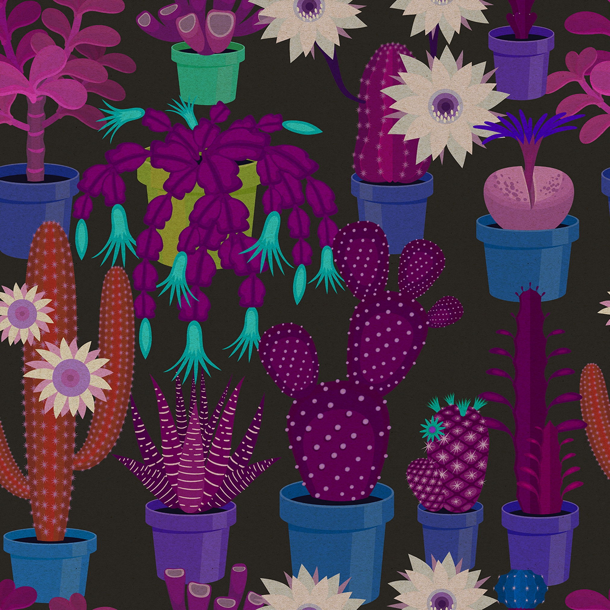 Mostrar el producto Walls By Patel 2 | Papel Pintado DD114142 Cactus Garden1 del fabricante Architects Paper