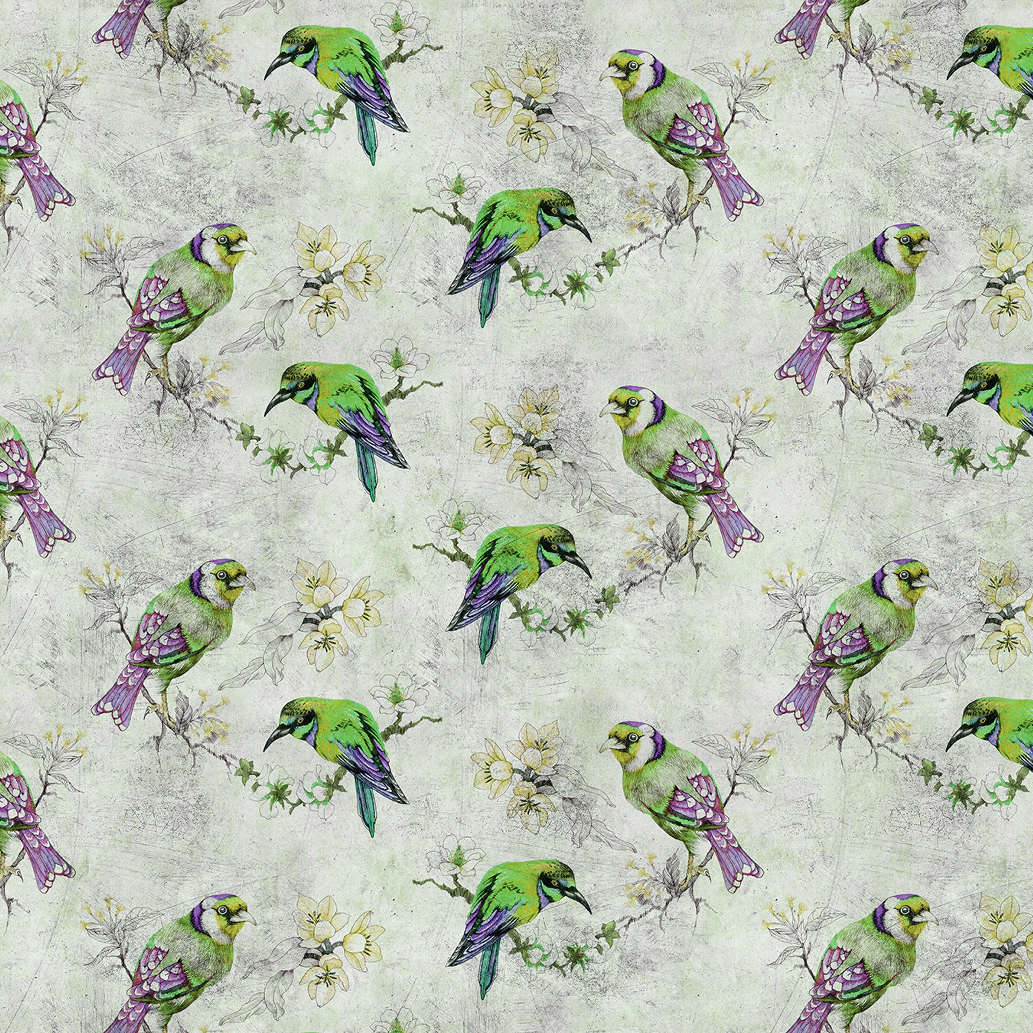 Mostra il prodotto Walls By Patel 2 | Wallpaper DD114407 Love Birds 2 del produttore Architects Paper