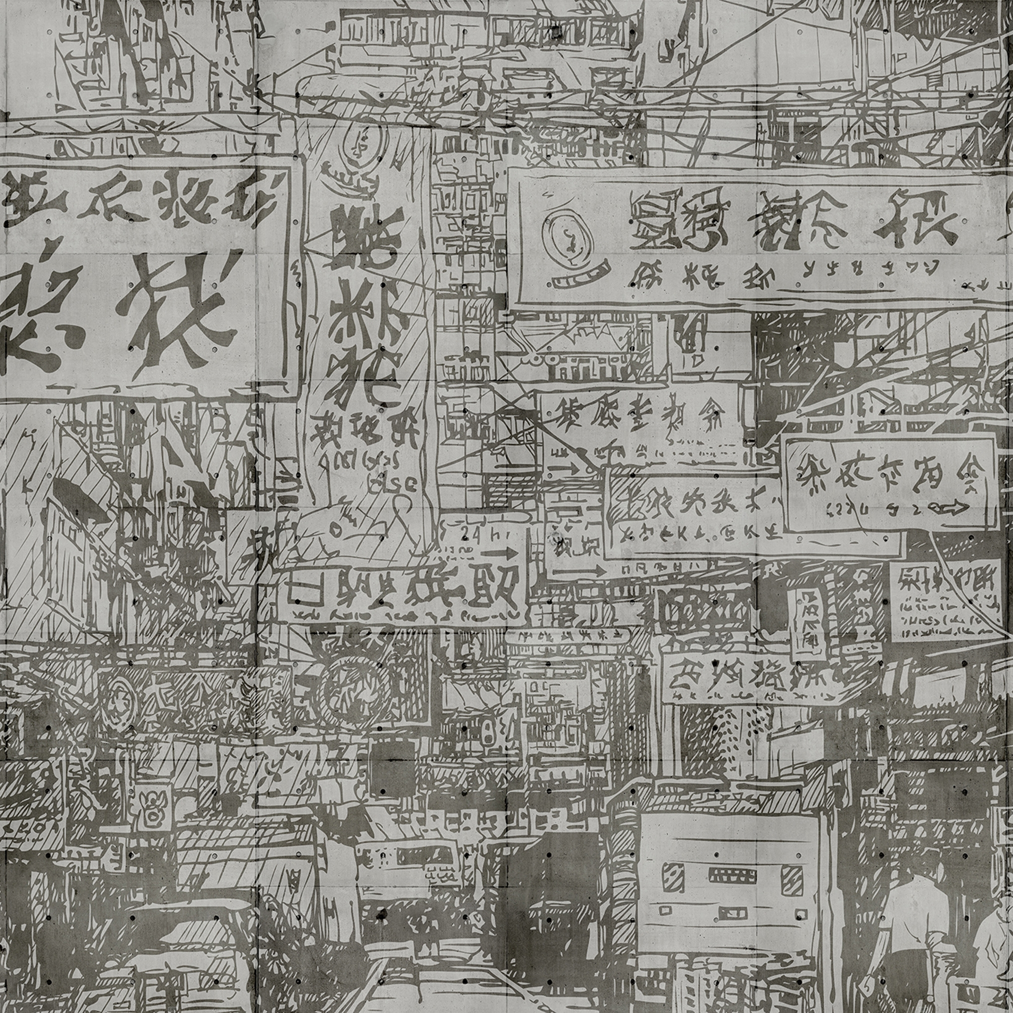 Mostra il prodotto Walls By Patel 2 | Wallpaper DD114582 Downtown 1 del produttore Architects Paper