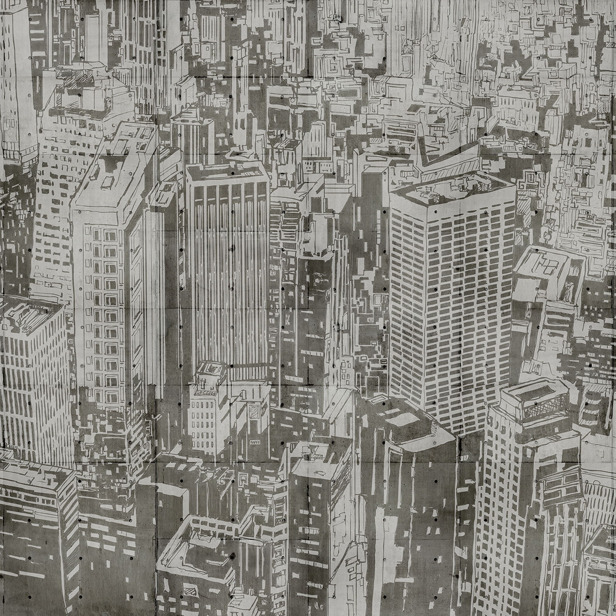 Vertoon produk Walls By Patel 2 | Wallpaper DD114587 Downtown 2 van vervaardiger Architects Paper