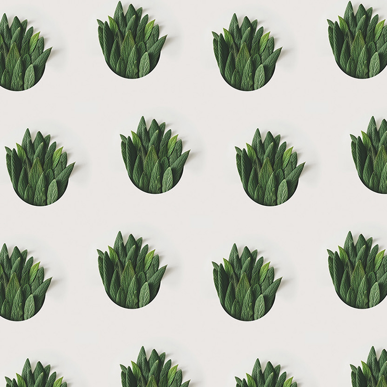 Vertoon produk Ap Digital 4 | Wallpaper DD109005 Leaf Pattern van vervaardiger Architects Paper