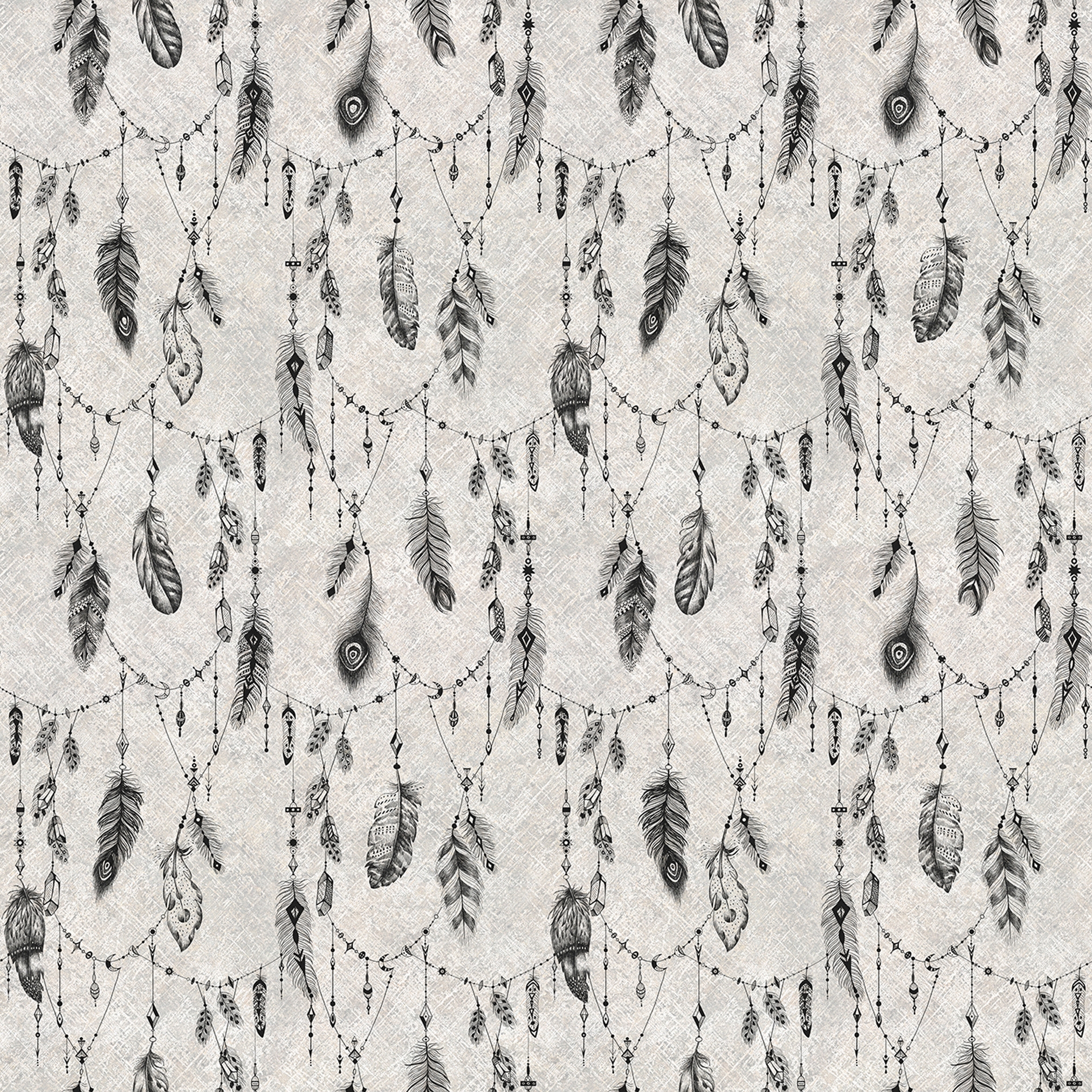 Display product Atelier 47 | Wallpaper DD118445 Bohofeather2 from manufacturer Architects Paper