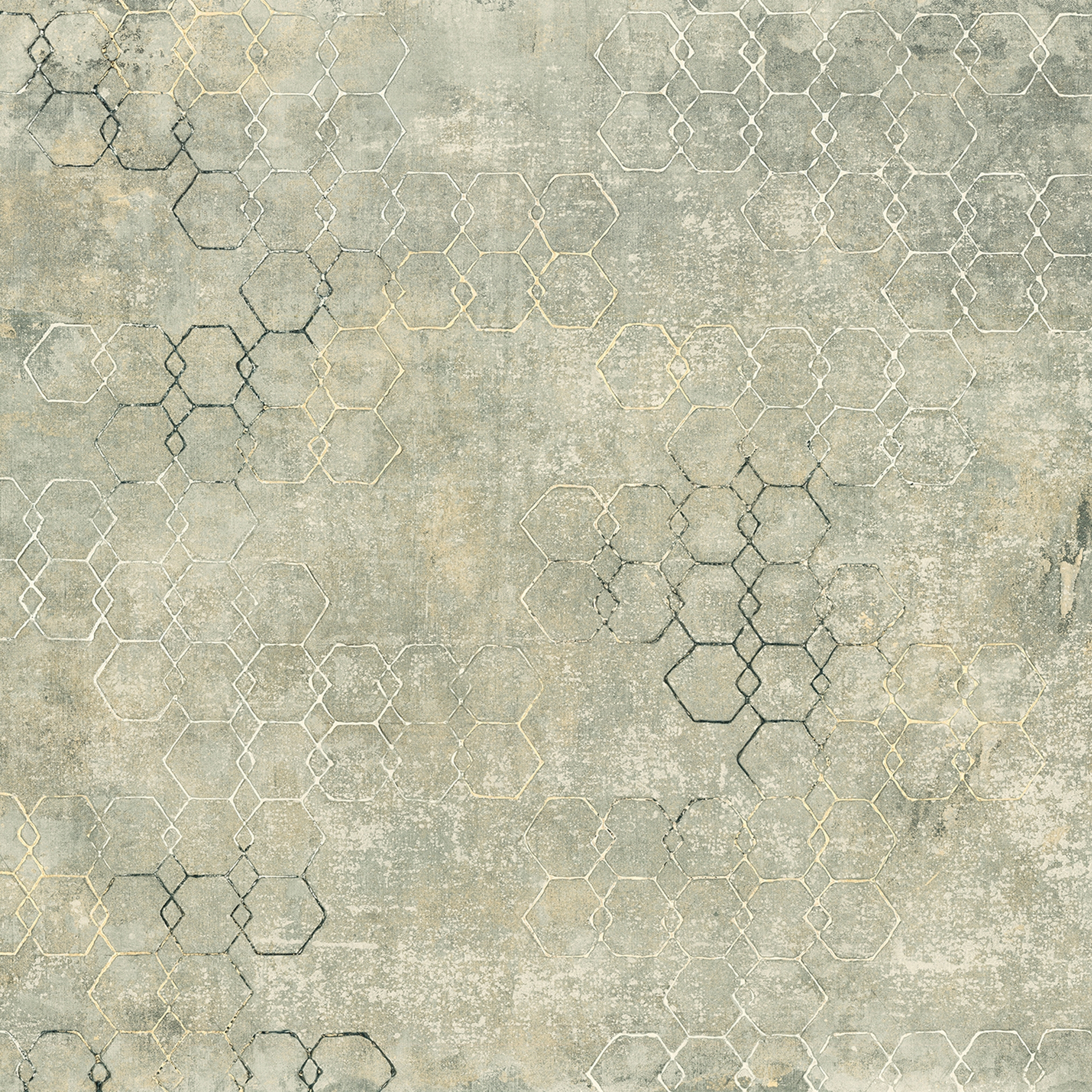 Afficher le produit Atelier 47 | Papier Peint DD116705 Hexagonart1 du fabricant Architects Paper