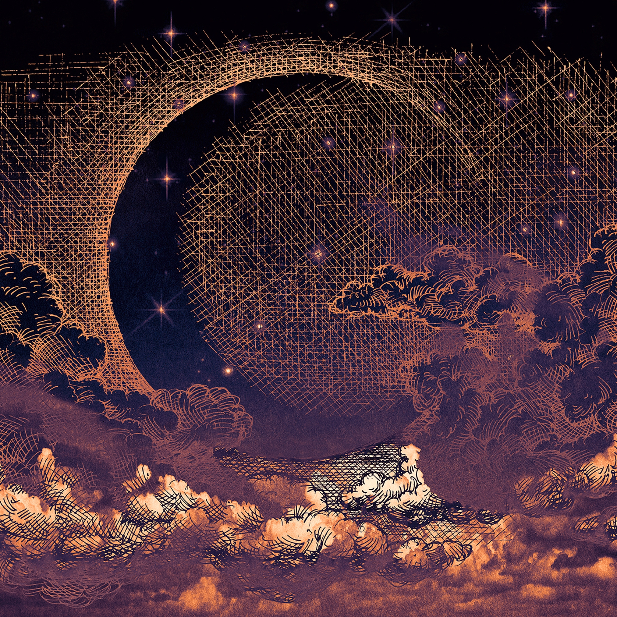 Display product Atelier 47 | Wallpaper DD117725 Moonsky2 from manufacturer Architects Paper