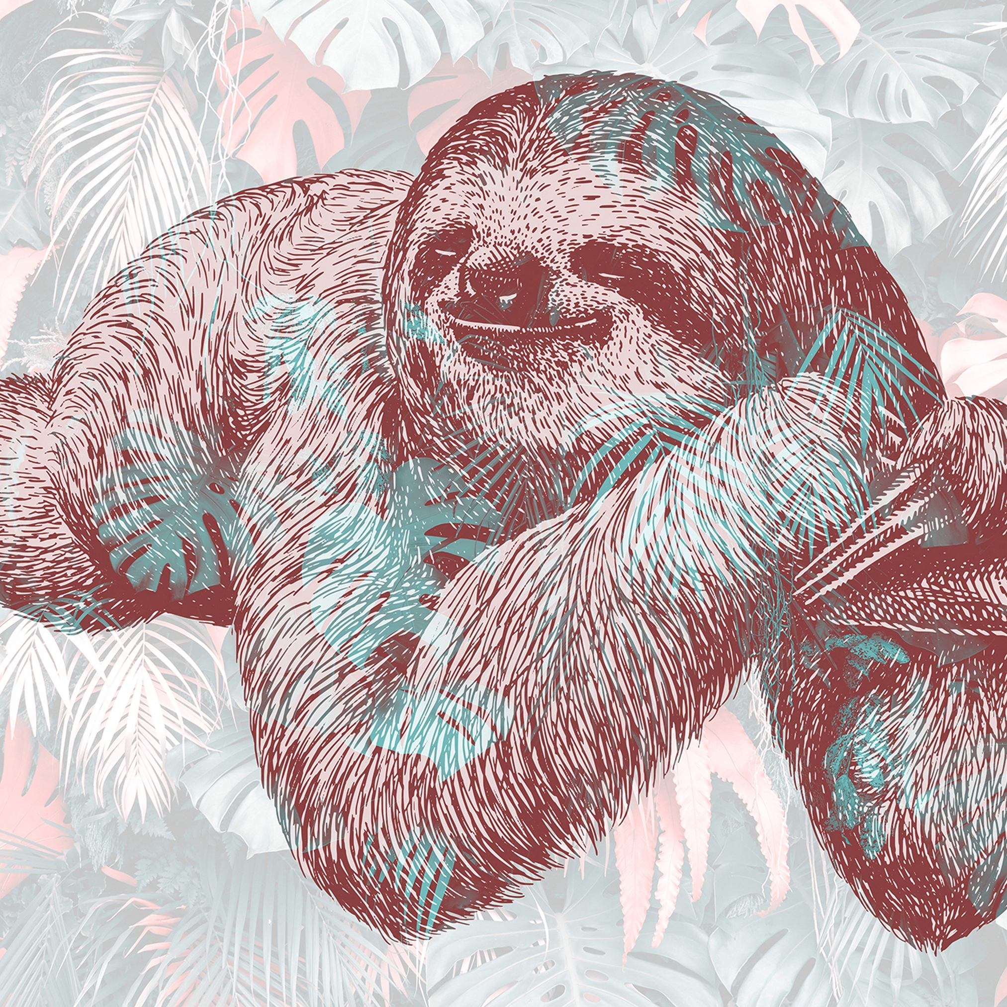 Display product Atelier 47 | Wallpaper DD118130 Slothdesign1 from manufacturer Architects Paper
