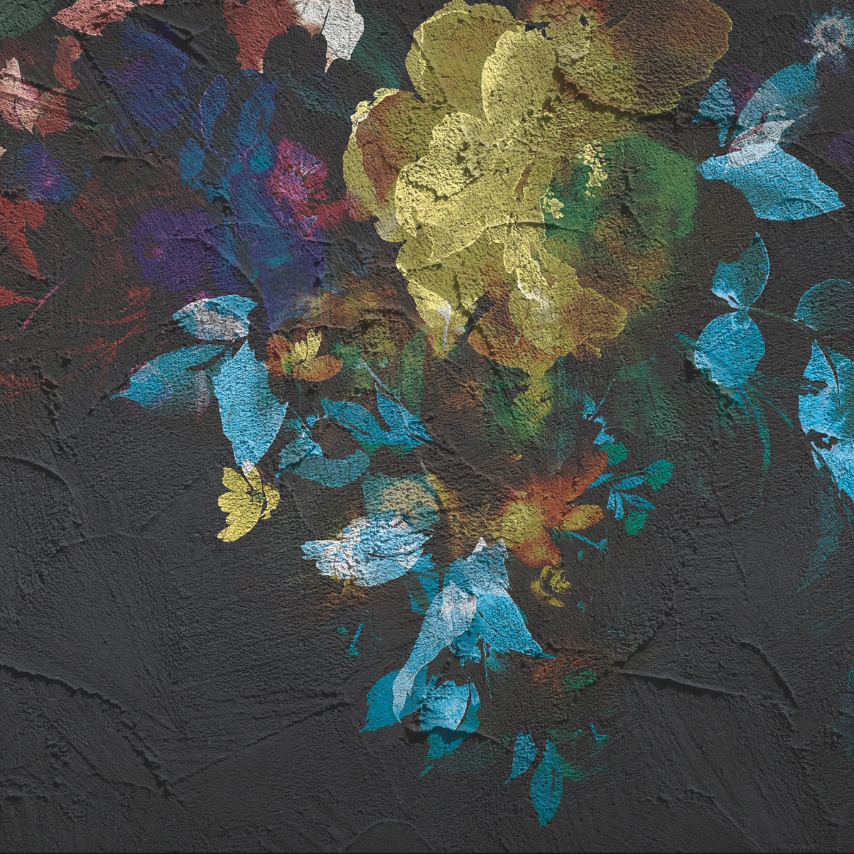 Display product AP Contract | Digital Printed Wallpaper | Hanging Flowers DD120513 from manufacturer Architects Paper