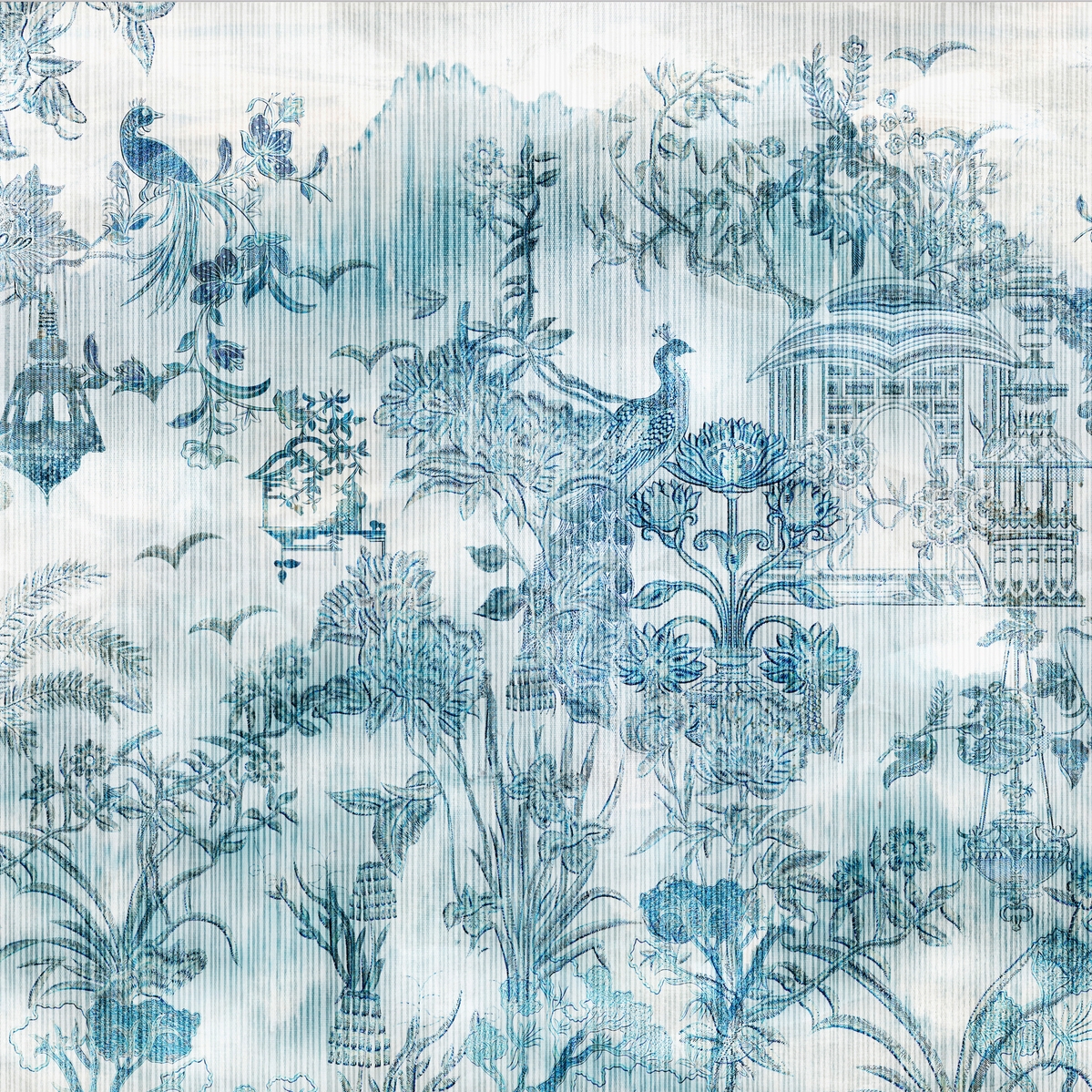 AP Contract | Digital Printed Wallpaper | Toile De Jouy I DD120538