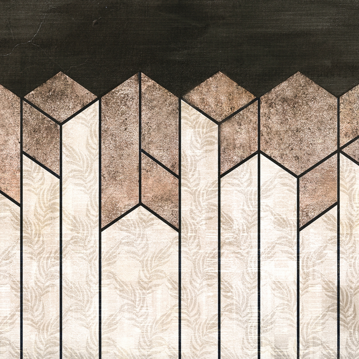 AP Contract | Digital Printed Wallpaper | Art Deco III DD120543