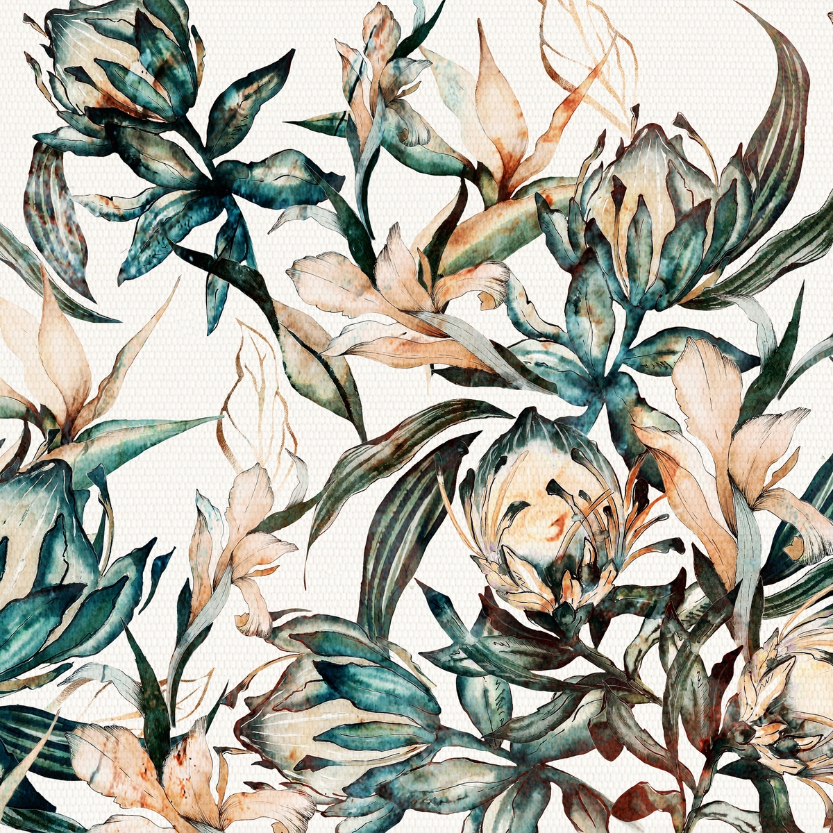 Display product AP Contract | Digital Printed Wallpaper | Liliaceous Plants DD120544 from manufacturer Architects Paper