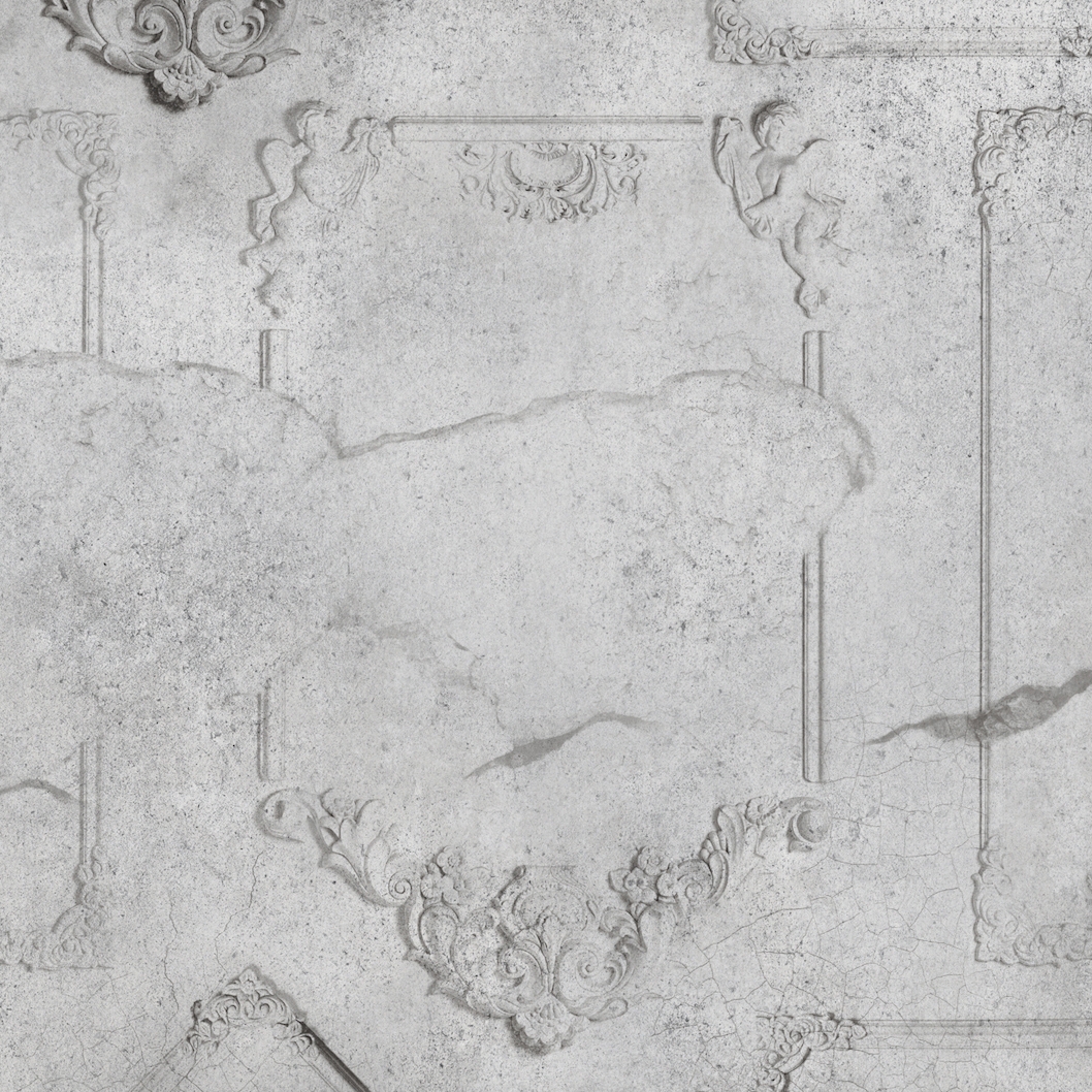 Mostra il prodotto AP Contract | Digital Printed Wallpaper | Barocco Wall DD120569 del produttore Architects Paper