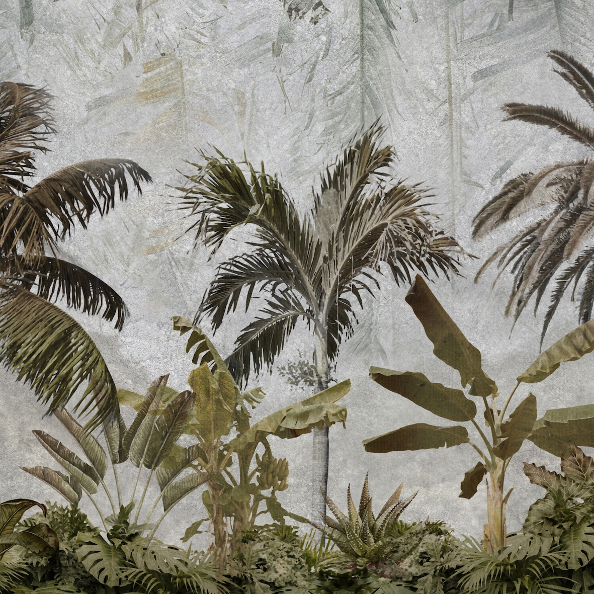 Mostrar el producto AP Contract | Digital Printed Wallpaper | African Palm DD120582 del fabricante Architects Paper