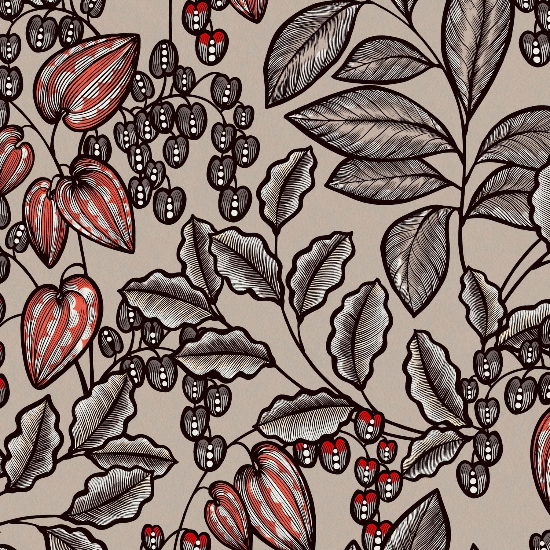 Display product Floral Impression | Wallpaper Floral Impression - 5 | 377543 from manufacturer Architects Paper