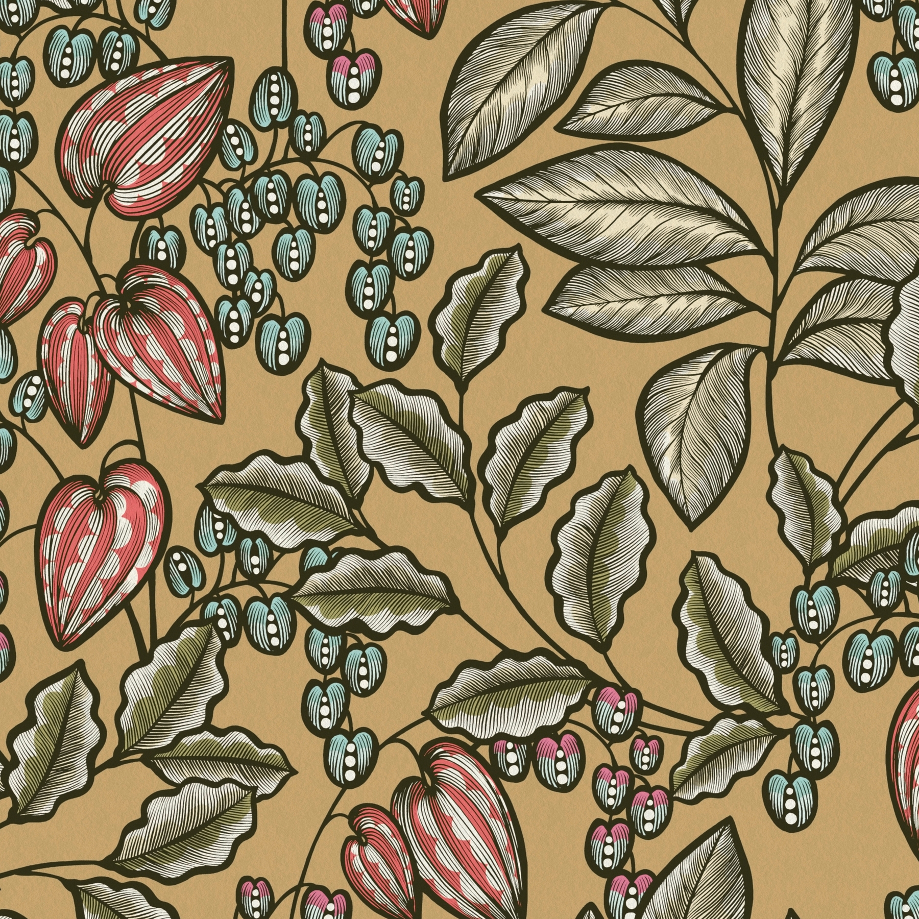 Display product Floral Impression | Wallpaper Floral Impression - 5 | 377544 from manufacturer Architects Paper