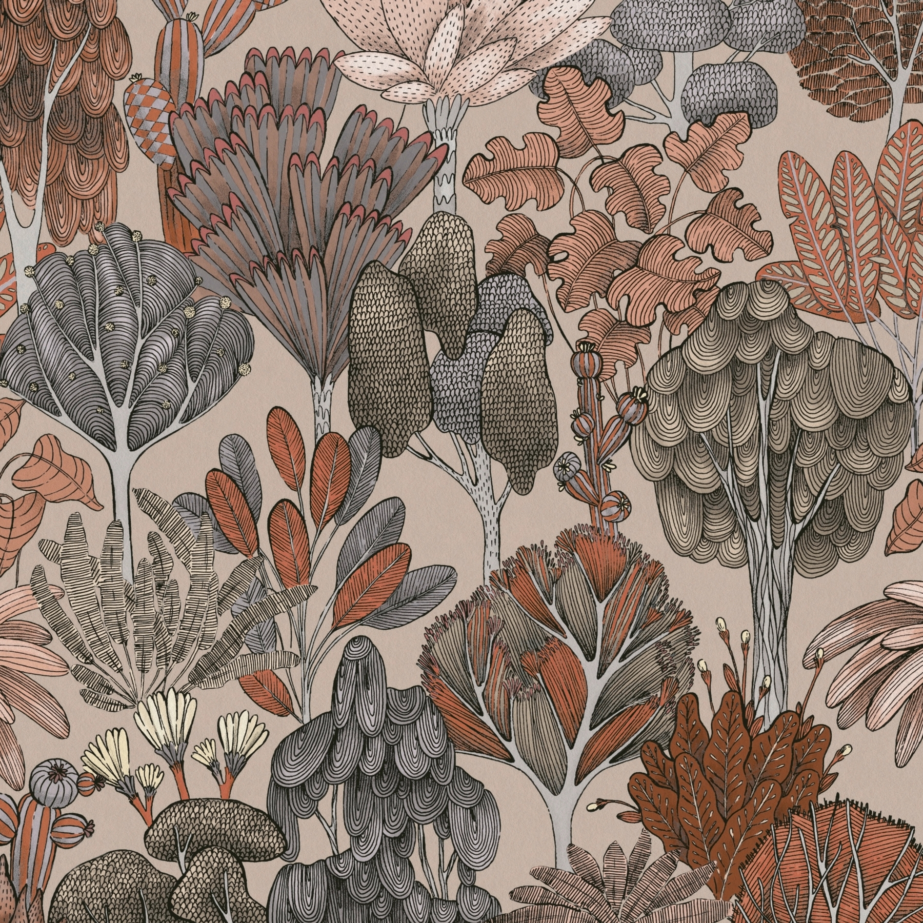 Display product Floral Impression | Wallpaper Floral Impression - 7 | 377575 from manufacturer Architects Paper