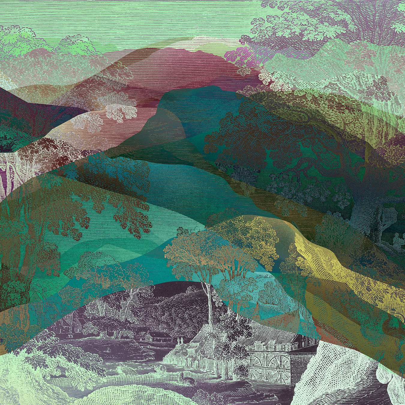 Afficher le produit Walls by Patel 3 | Papier Peint hidden valley 2 | DD121812 du fabricant Architects Paper