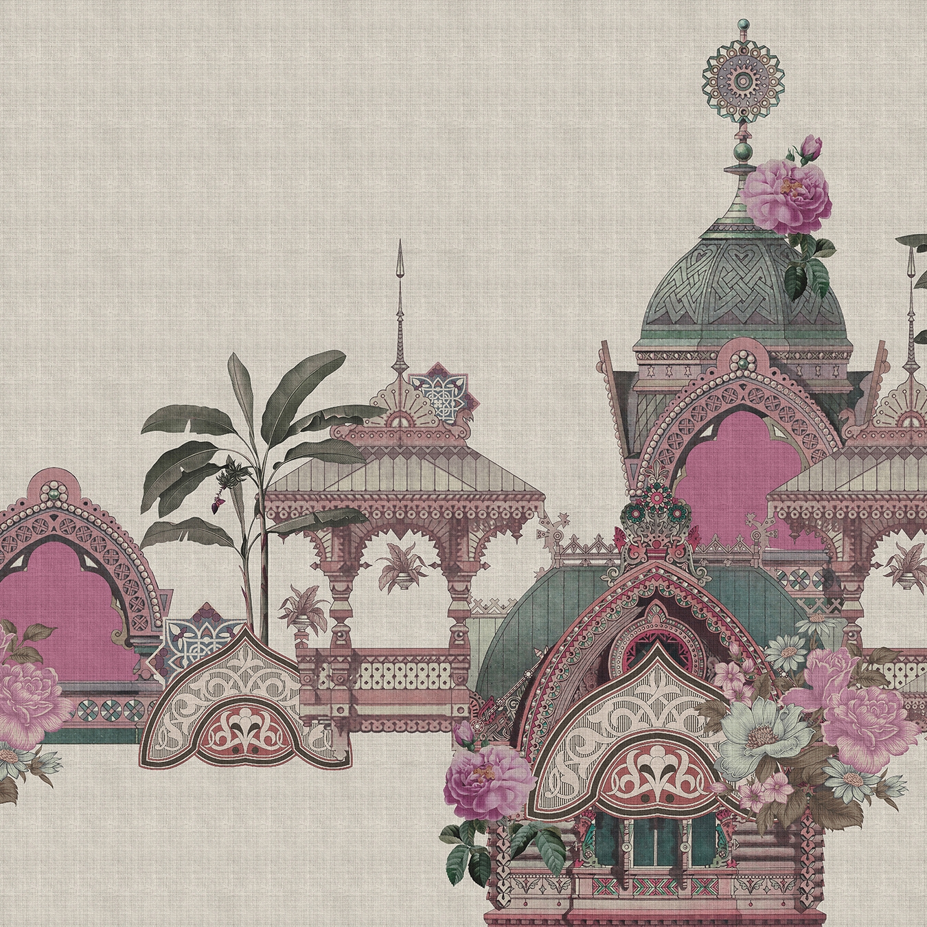 Display product Walls by Patel 3 | Wallpaper jaipur 2 | DD121828 from manufacturer Architects Paper