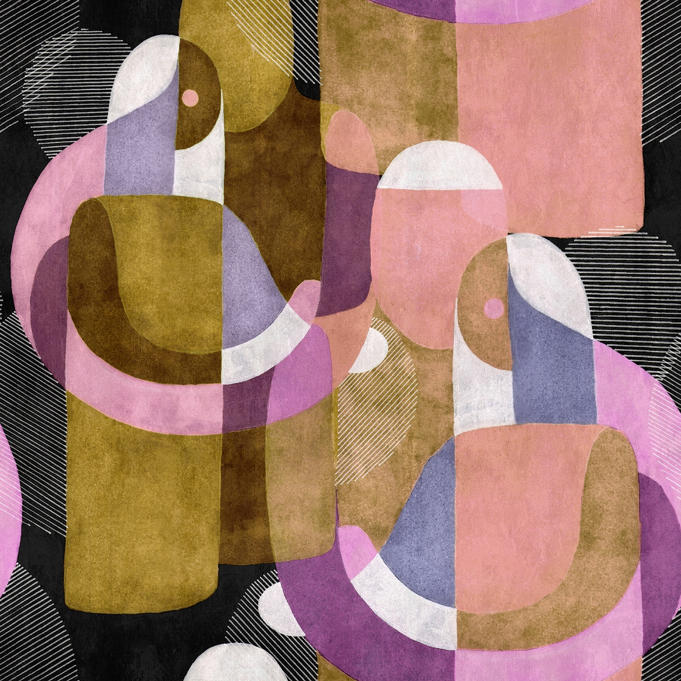 Display product Walls by Patel 3 | Wallpaper meetin place 3 | DD122572 from manufacturer Architects Paper