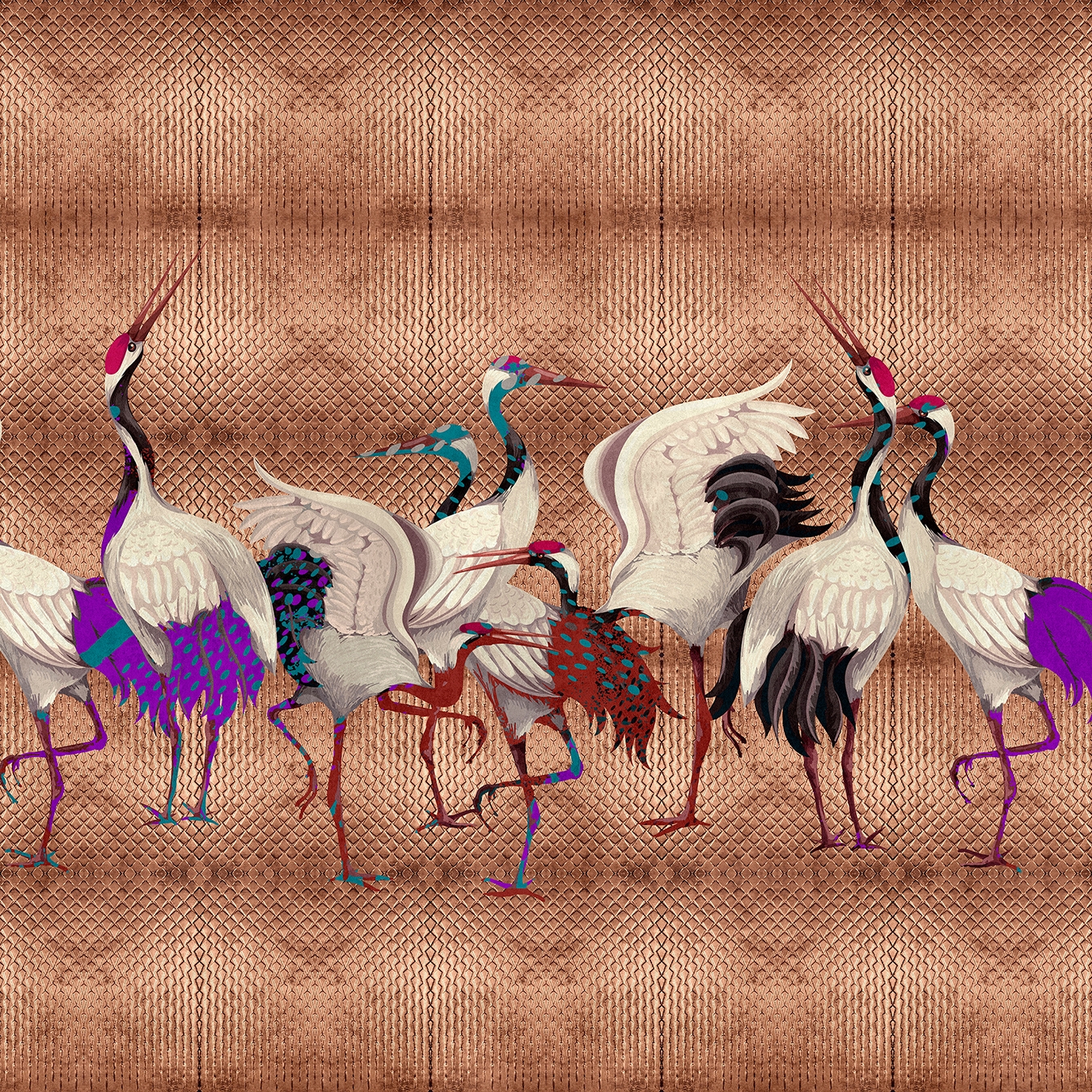 Display product Walls by Patel 3 | Wallpaper land of happiness 2 | DD122992 from manufacturer Architects Paper