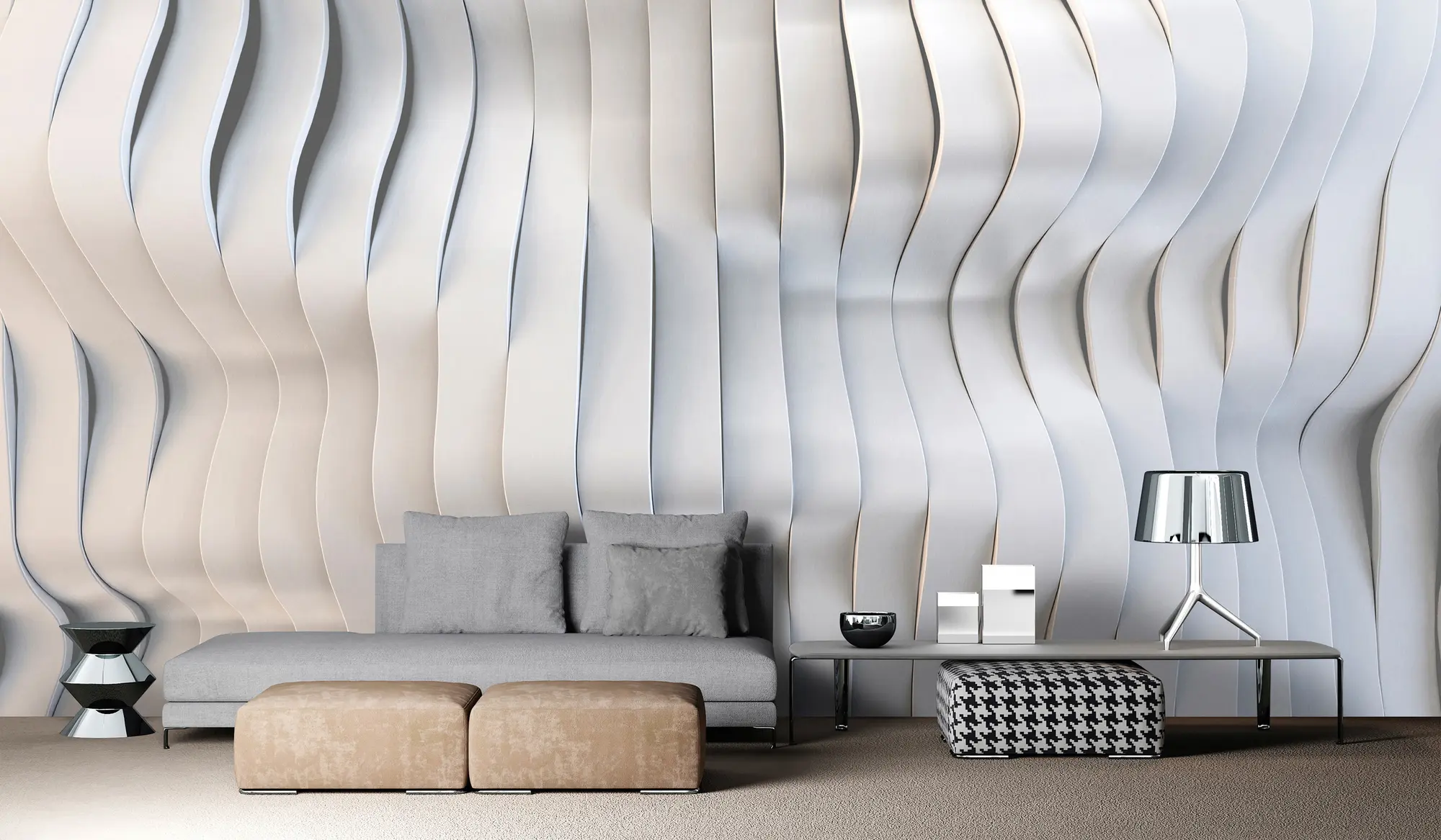 Architects Paper - Walls By Patel 4 | Wallpaper Playful Futurism | Solaris 1
