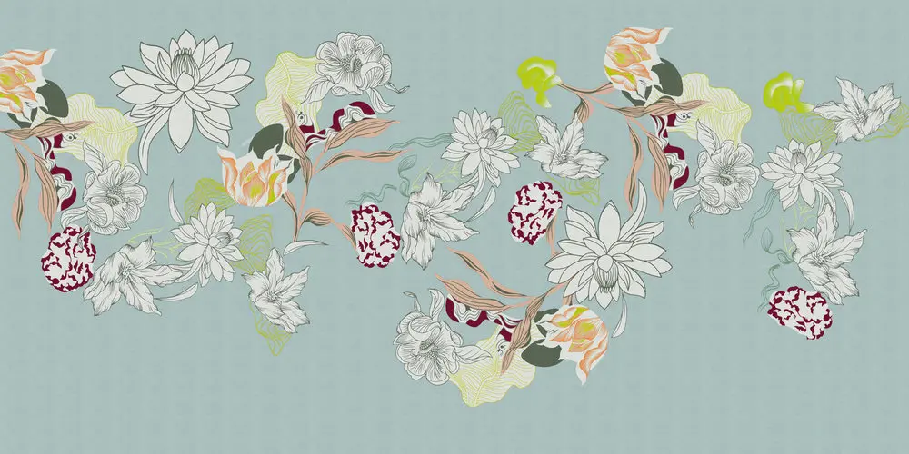 Architects Paper - Walls By Patel 4 | Tapete Playful Futurism | Botany 2