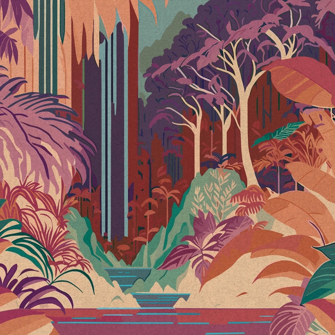 Mostrar el producto Walls By Patel 4 | Wallpaper Playful Futurism | Rhea del fabricante Architects Paper