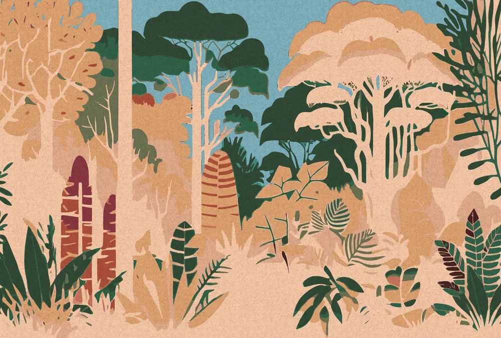 Architects Paper - Walls By Patel 4 | Wallpaper Playful Futurism | Elara