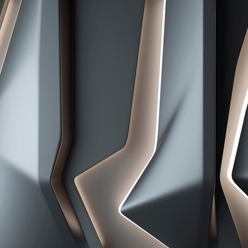 Walls By Patel 4 | Tapete Playful Futurism | Platinum 2