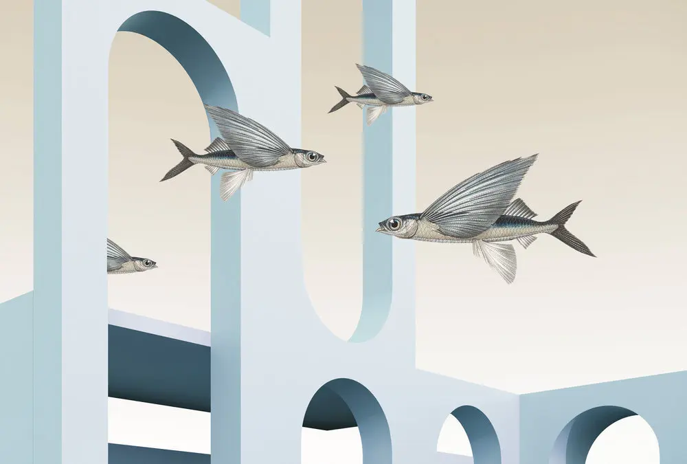 Architects Paper - Walls By Patel 4 | Wallpaper Playful Futurism | Styx