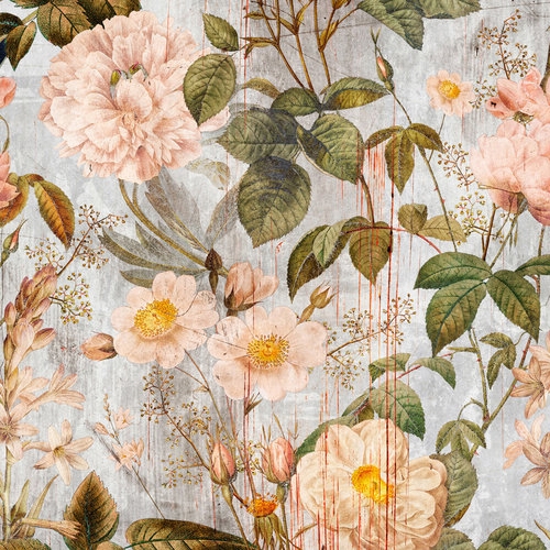 Display product Walls By Patel 4 | Wallpaper Down To Earth | Rose from manufacturer Architects Paper