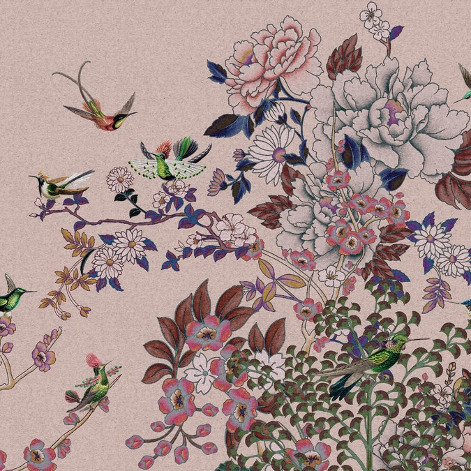 Display product Walls By Patel 4 | Wallpaper Old World Opulence | Madras 2 from manufacturer Architects Paper