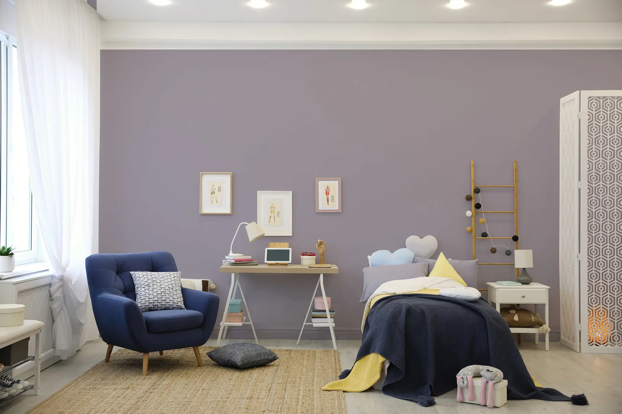 Architects Paper - Puro Wandfarbe | c2001 - simple mauve