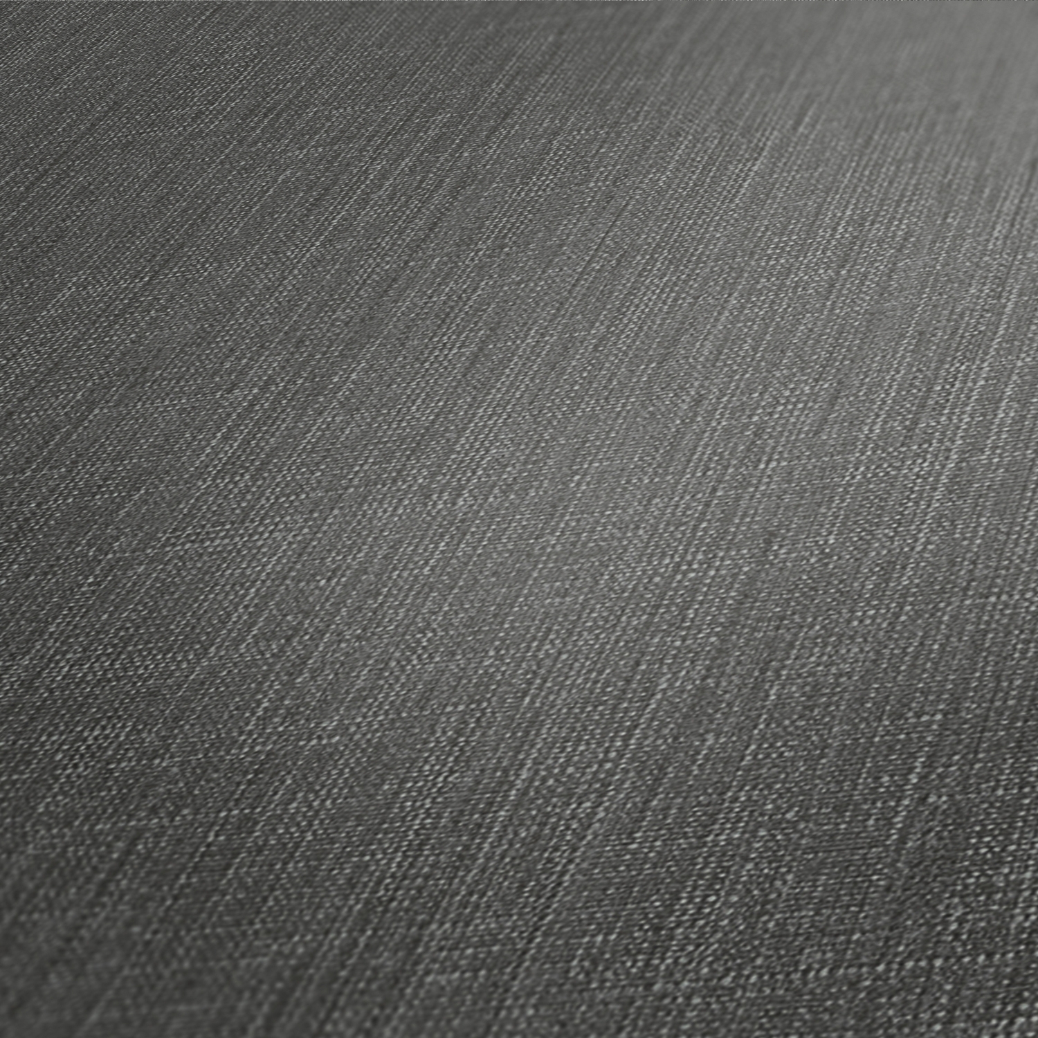 Texture Art | Wallpaper with coarse textile texture in anthracite