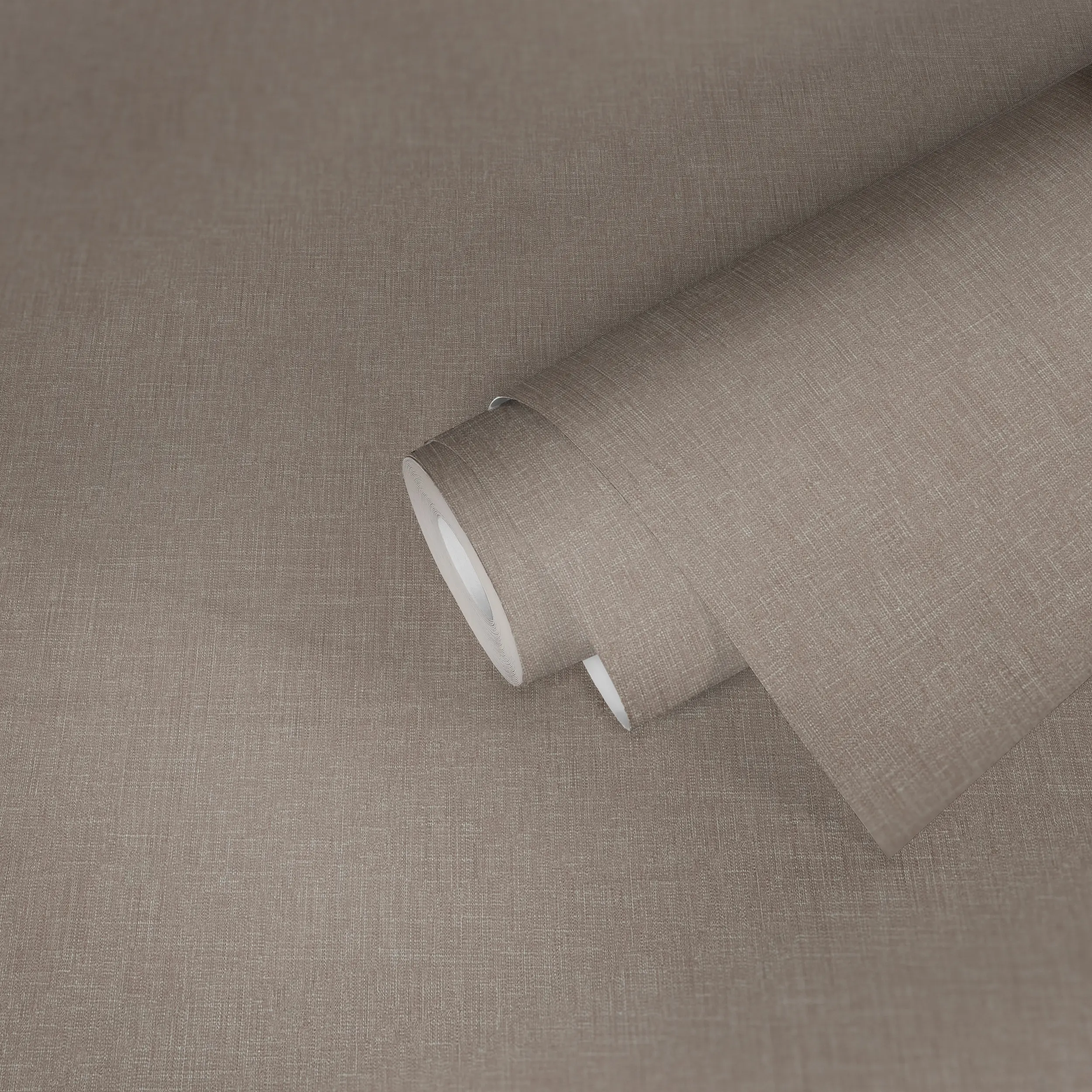 Architects Paper - Texture Art | Wallpaper with coarse textile texture in brown
