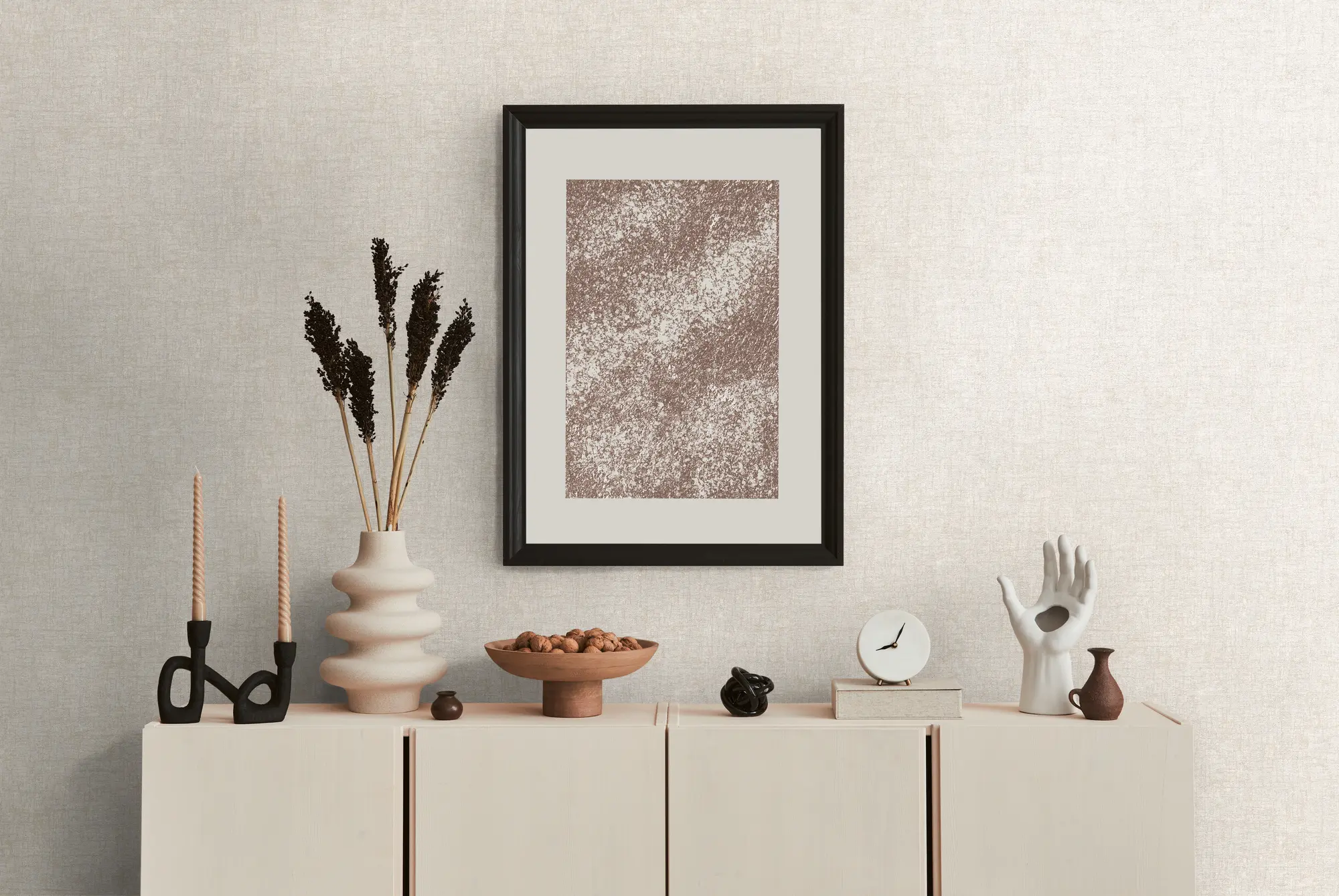 Architects Paper - Texture Art | Carta da parati effetto ruggine color crema