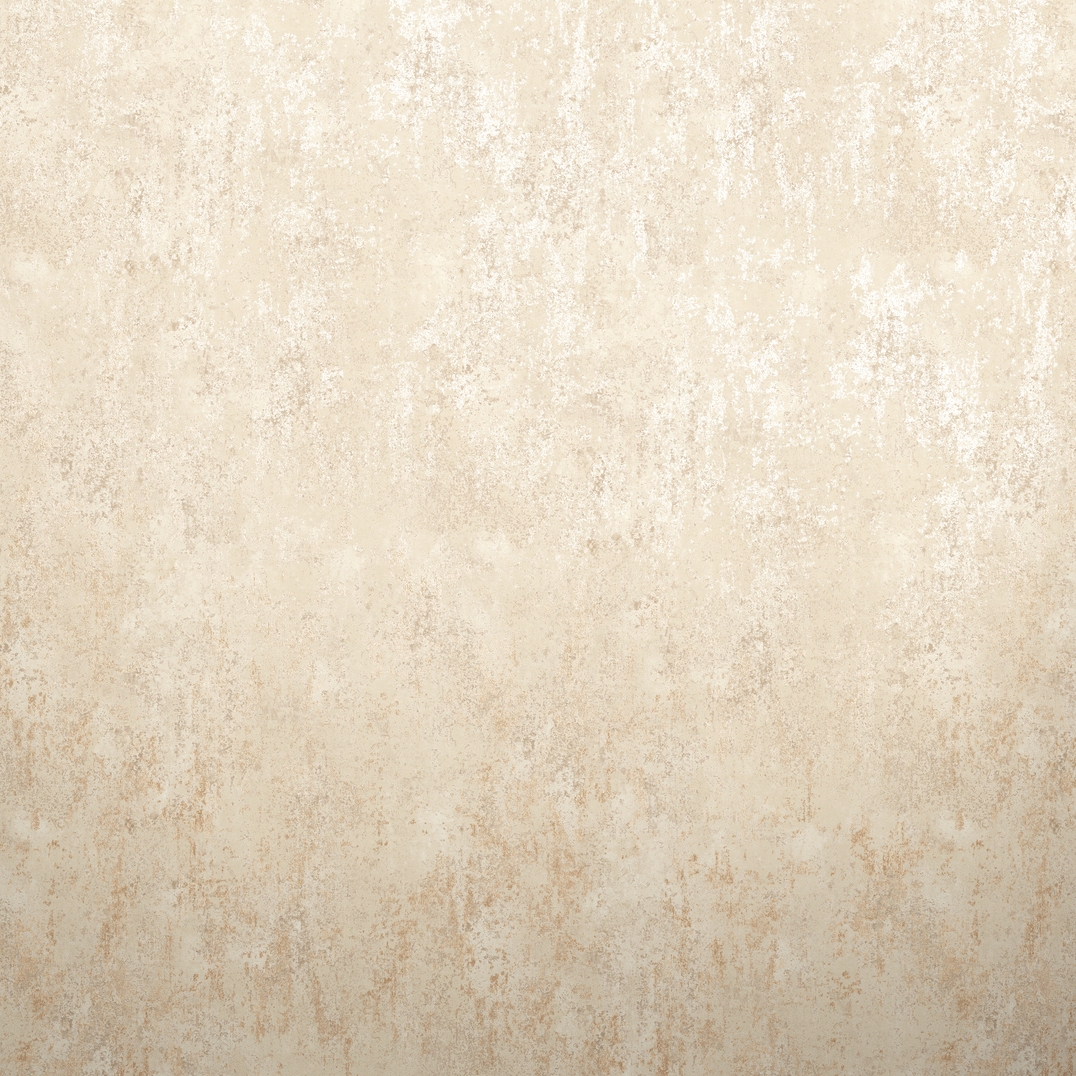 Texture Art | Papel pintado con estructura de hormigón en color arena beige con efecto metálico