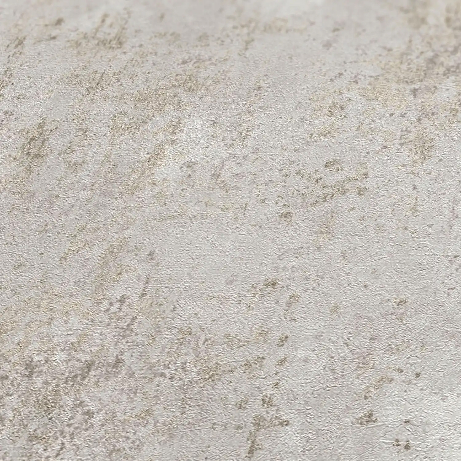 Texture Art | Papel pintado con estructura de hormigón gris con efecto metálico