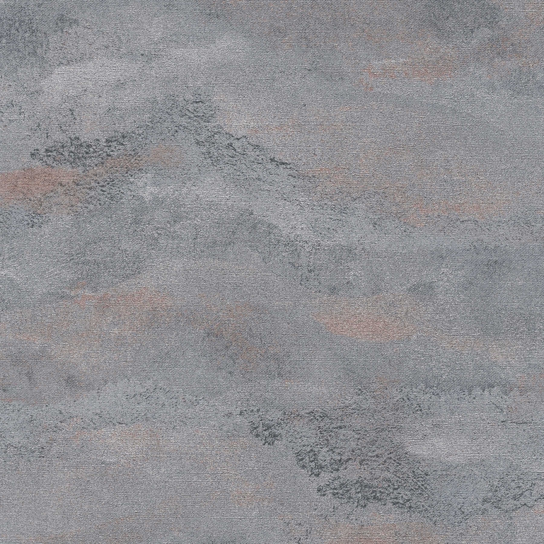 Texture Art | Papel pintado con ondas horizontales gris-cobre