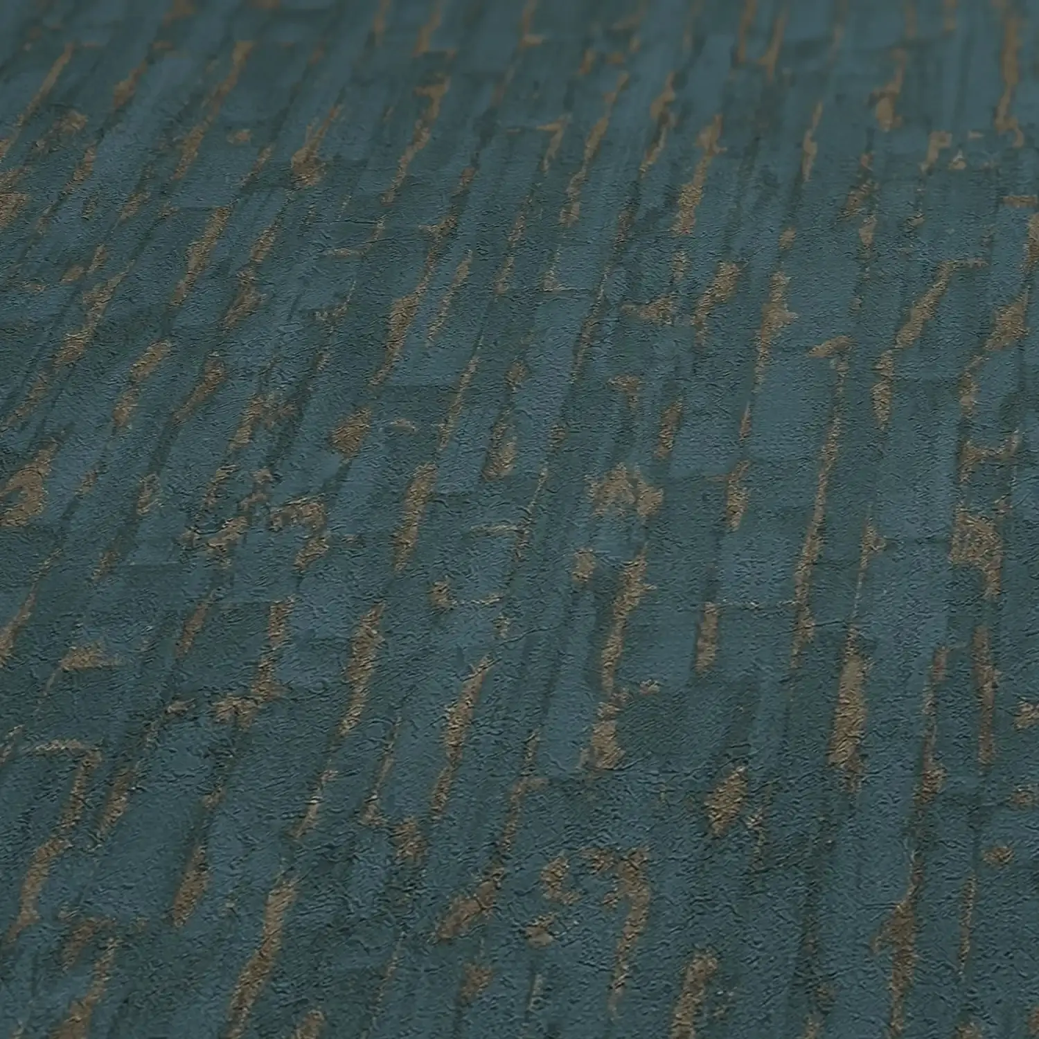 Architects Paper - Texture Art | Wallpaper with vertical stone look in blue