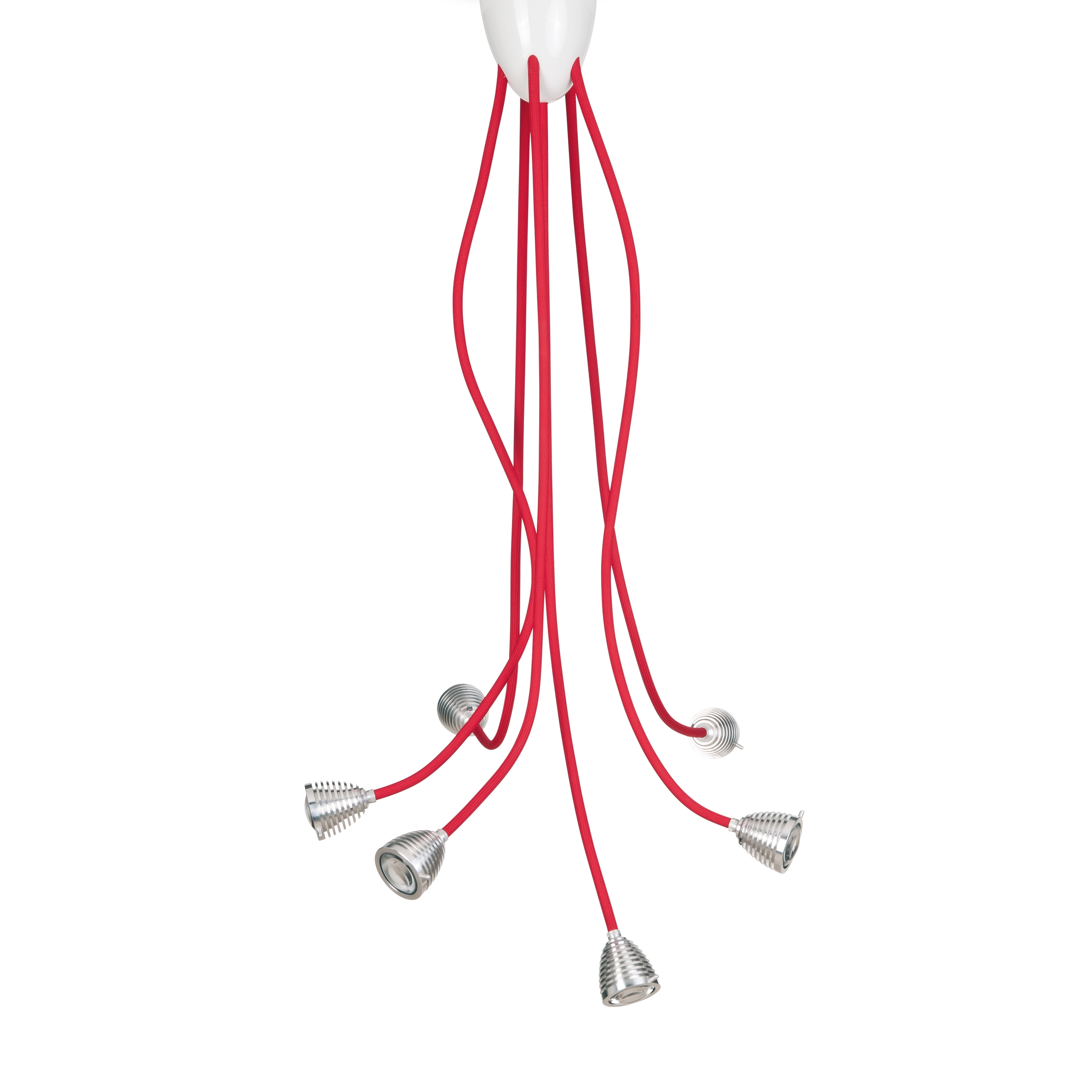 Vertoon produk athene 6way ceiling light porcelain van vervaardiger less'n'more