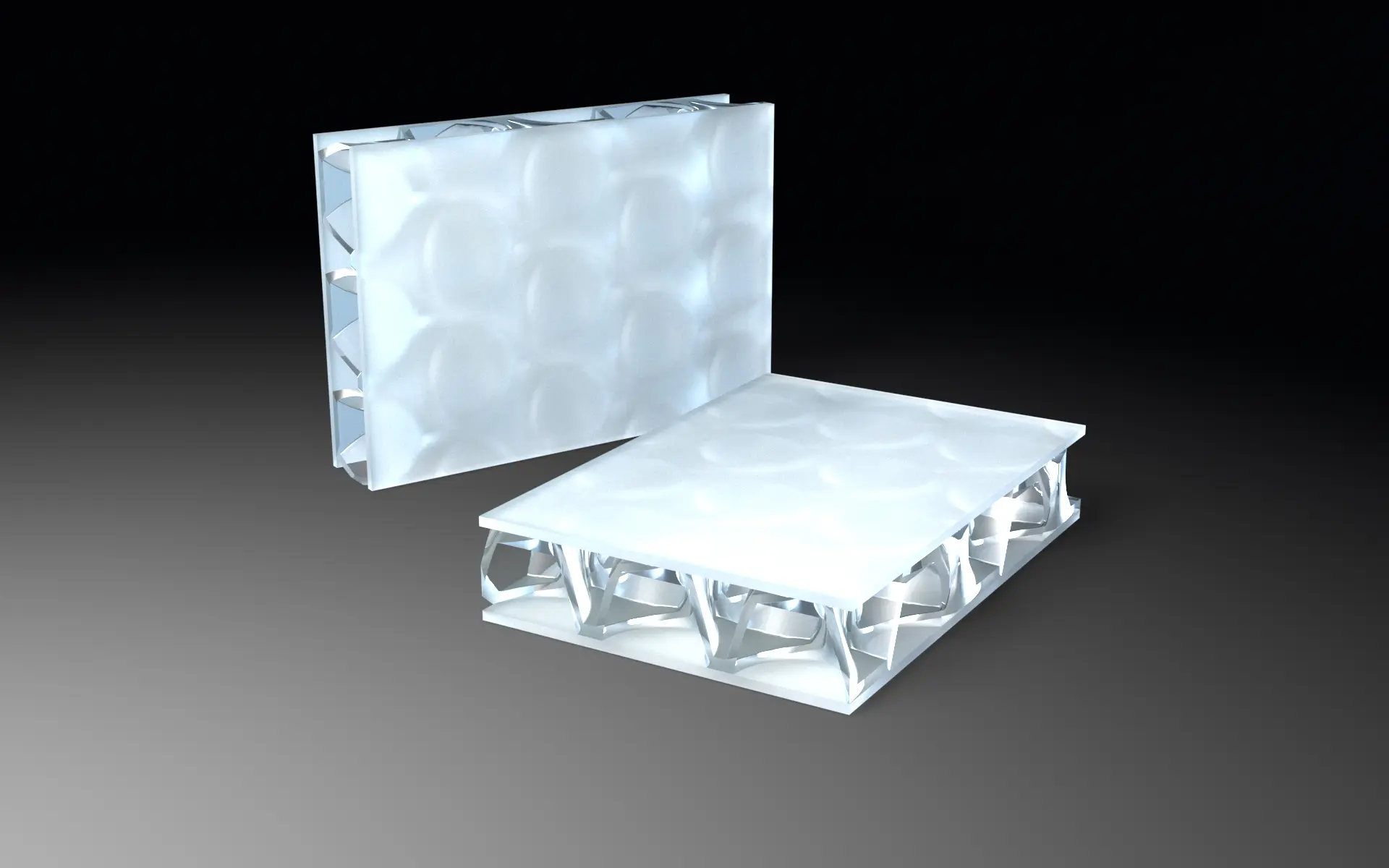 Design Composite - clear-PEP® UV satin opal